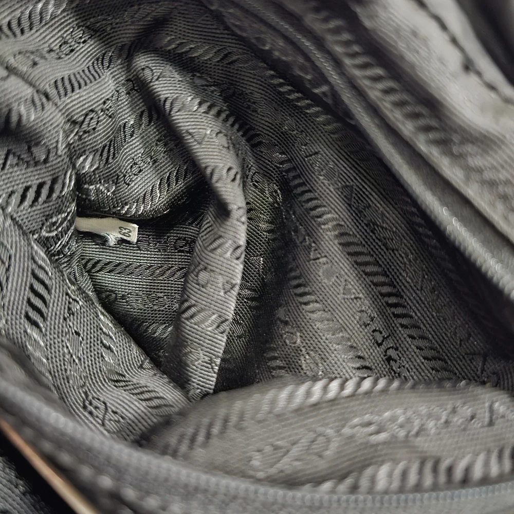 Prada Vela Sport Nero Backpack BZ001 with Autehticity Card/Retail Tag & Dust Bag - Picture 7 of 16